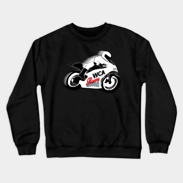 WCA Racing Merchandise Crewneck Sweatshirt by CarolineArts
